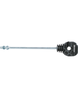 Patura Cord- en lintisolator met houtdraad M6, 10 stuks