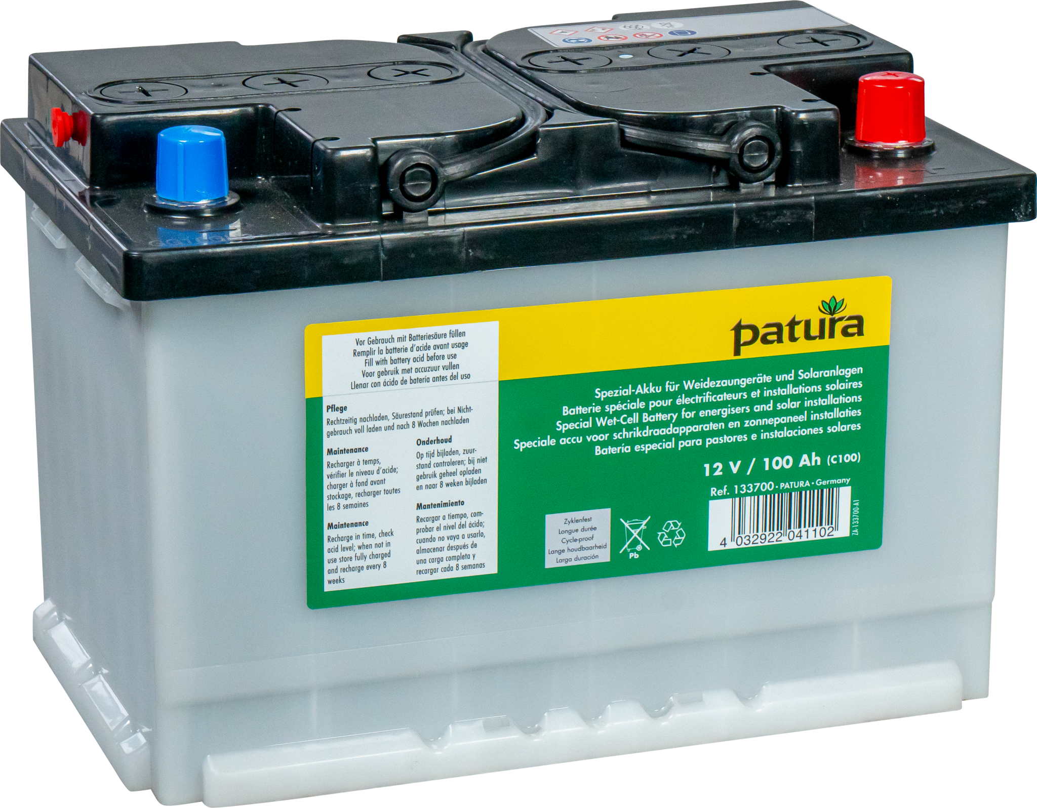 Patura Speciale accu 12V/100Ah