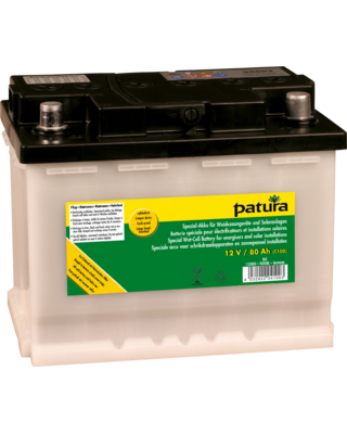 Patura Speciale accu 12V/80Ah