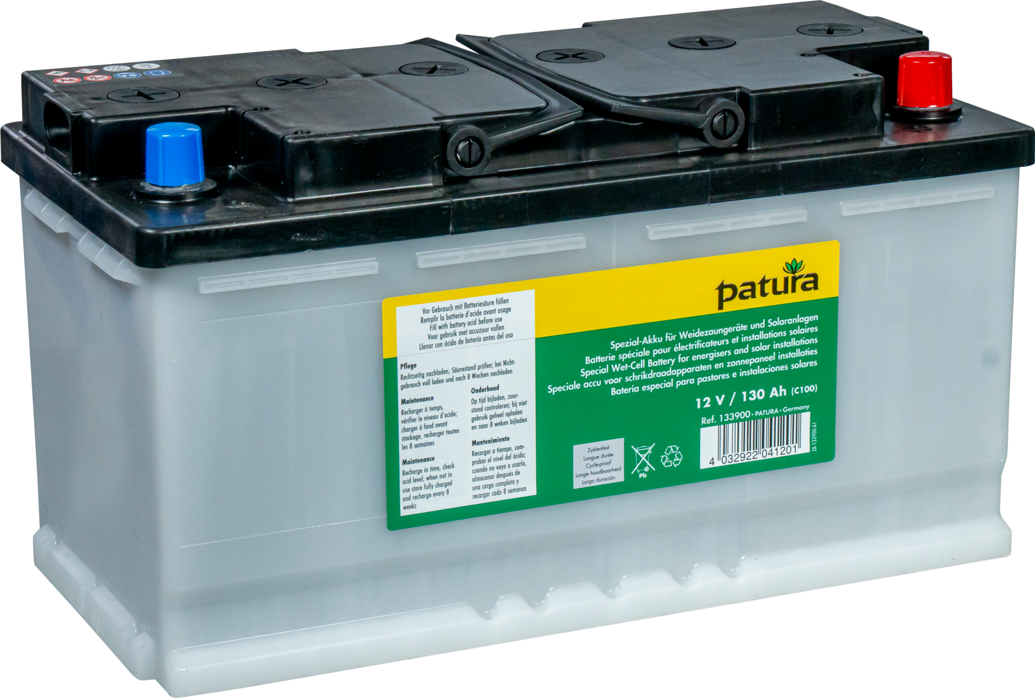 Patura Speciale accu 12V/130Ah