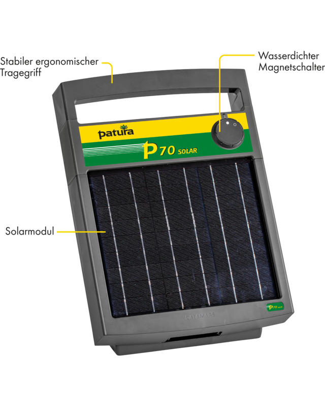 Patura P70 Zonnepaneel schrikdraadapparaat