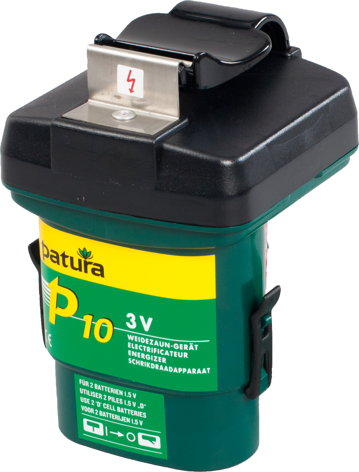 Patura P10 schrikdraadapparaat voor 2 monocellen