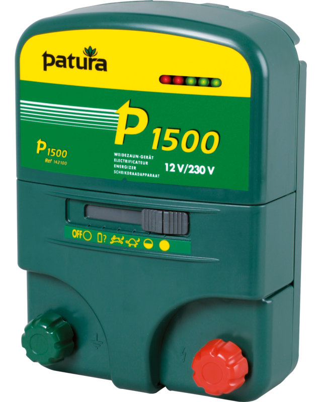 Patura P1500, multifunctionele schrikdapparaat 230V/ 12V