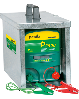 Patura P 2500 multifunctionele schrikdapparaat 230V/12V met afgesloten draagbox Compact