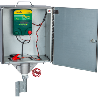 Patura P 3800 multifunctionele schrikdapparaat 230V/ 12V met veiligheidsbox en aardpen