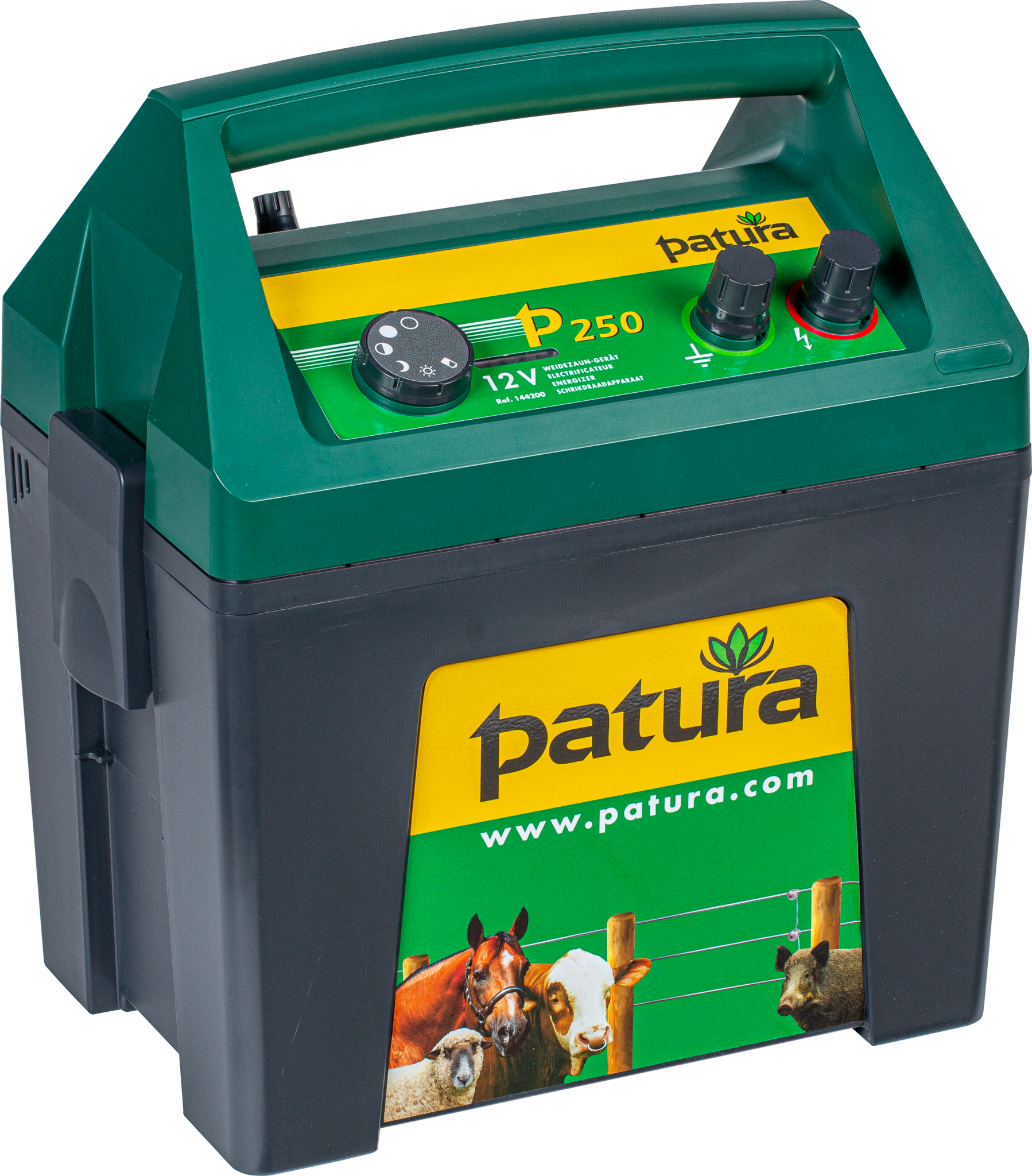 Patura MaxiBox P 250 voor schrikdradapparaten 12 V accu