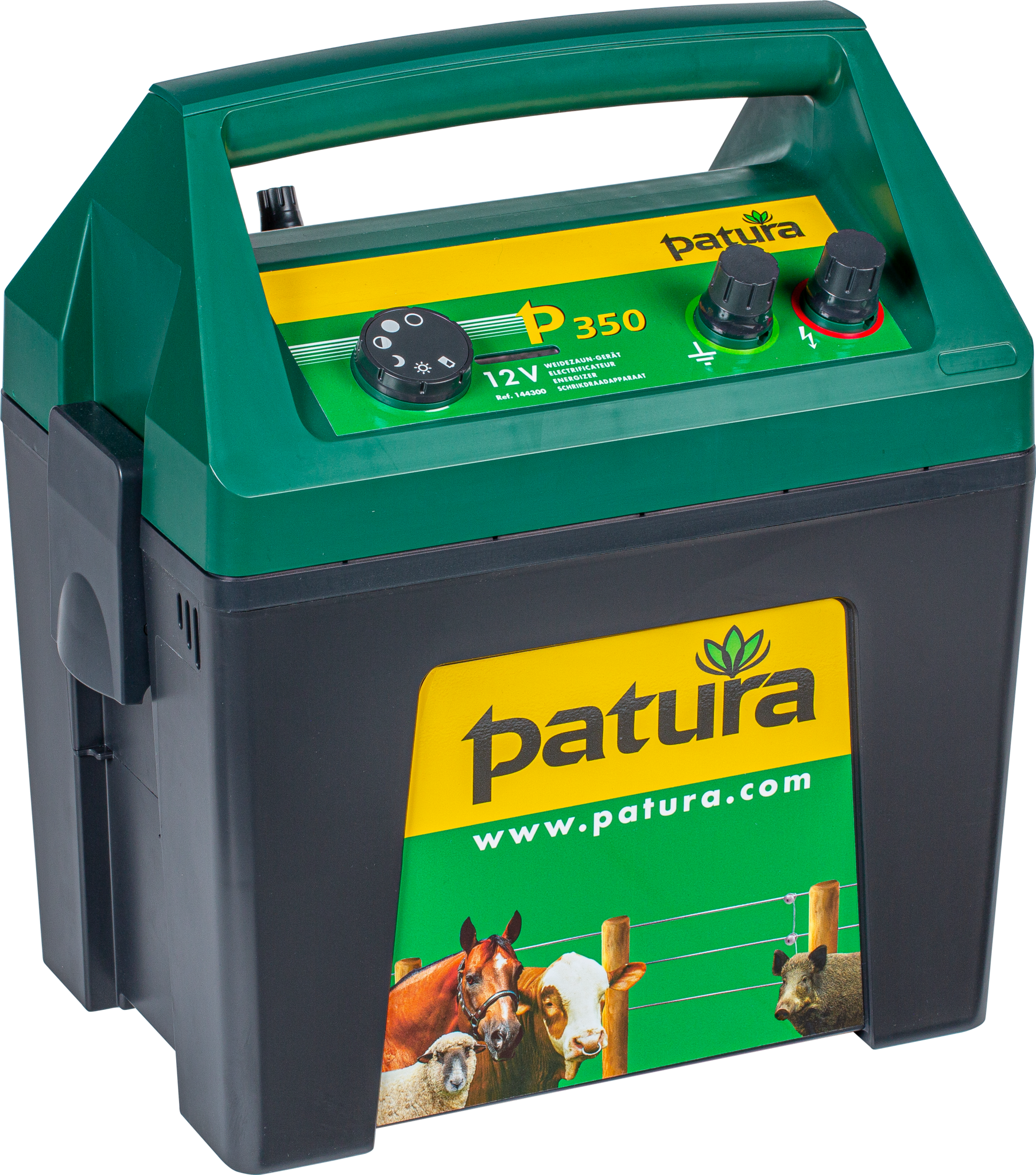 Patura MaxiBox P 350 voor schrikdradapparaten 12 V accu
