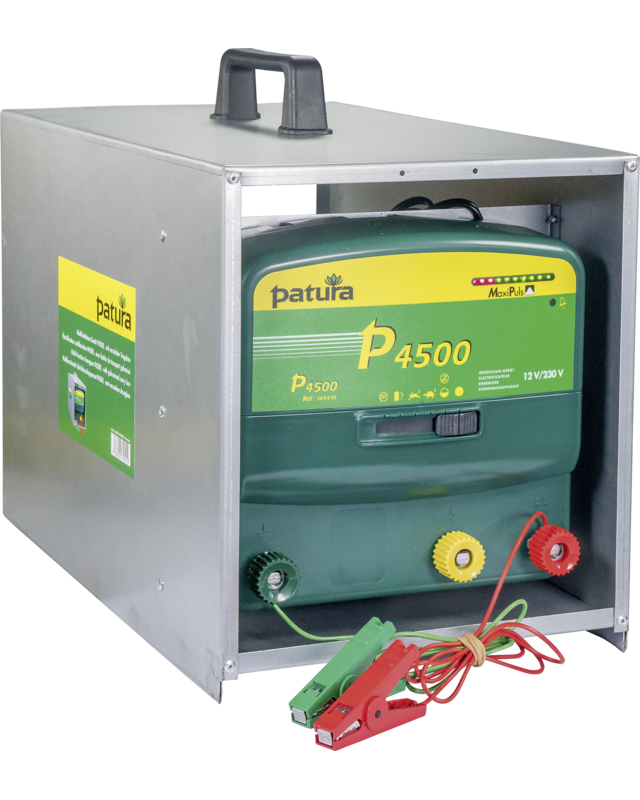 Patura P4500 Schrikdraadapparaat 230V/12V, met draagbox