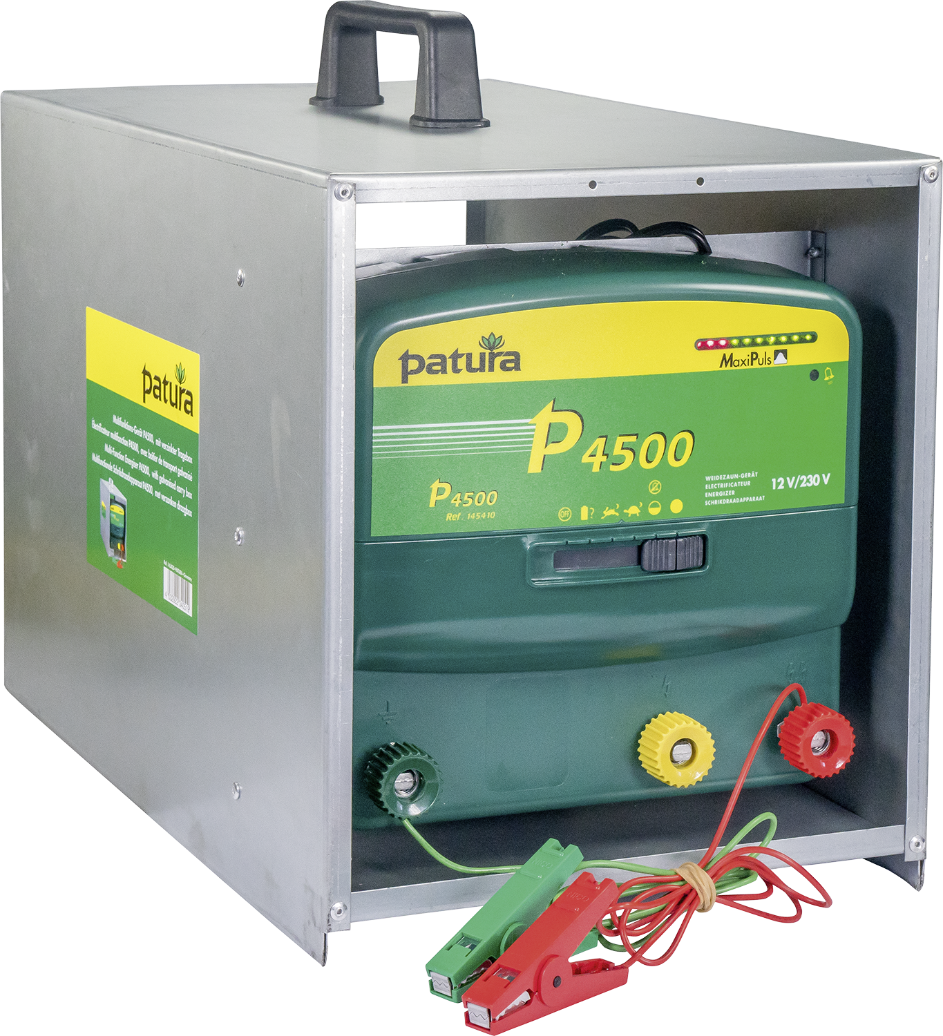 Patura P4500 Schrikdraadapparaat 230V/12V, met draagbox