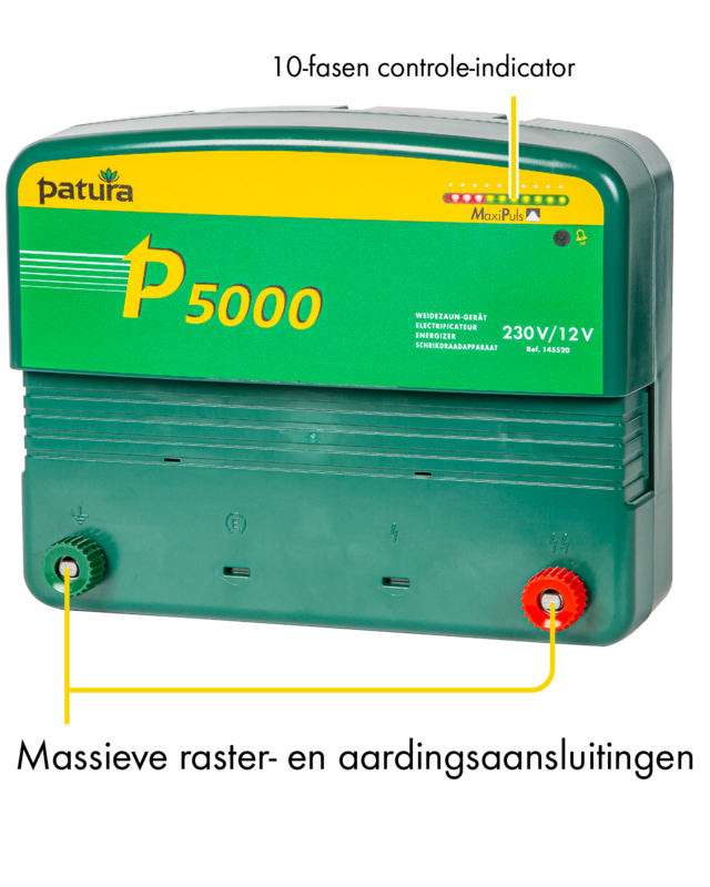 Patura P5000, combiapparaat 230V/12V met MaxiPlus-Technologie