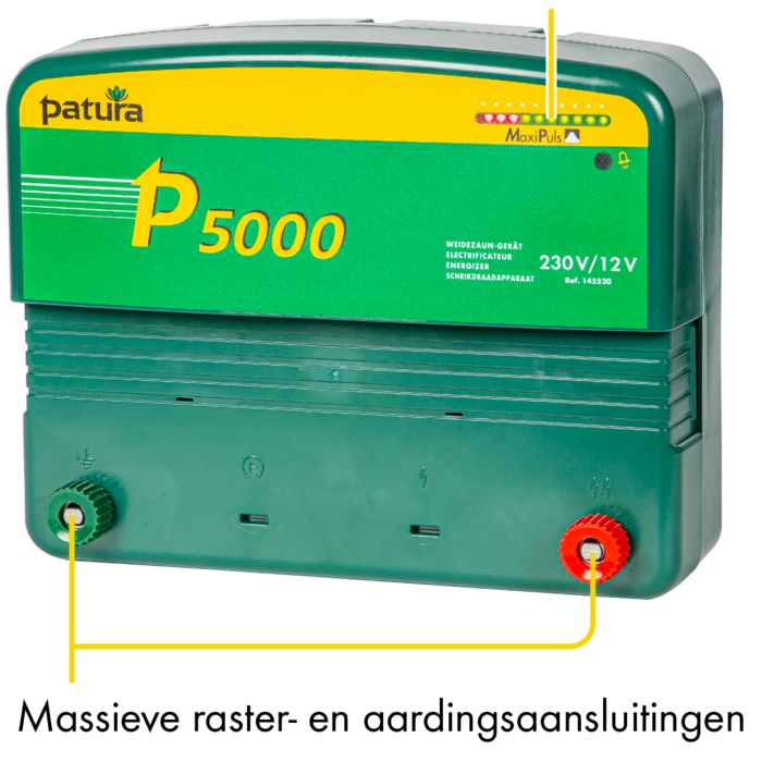 Patura P5000, combiapparaat 230V/12V met MaxiPlus-Technologie