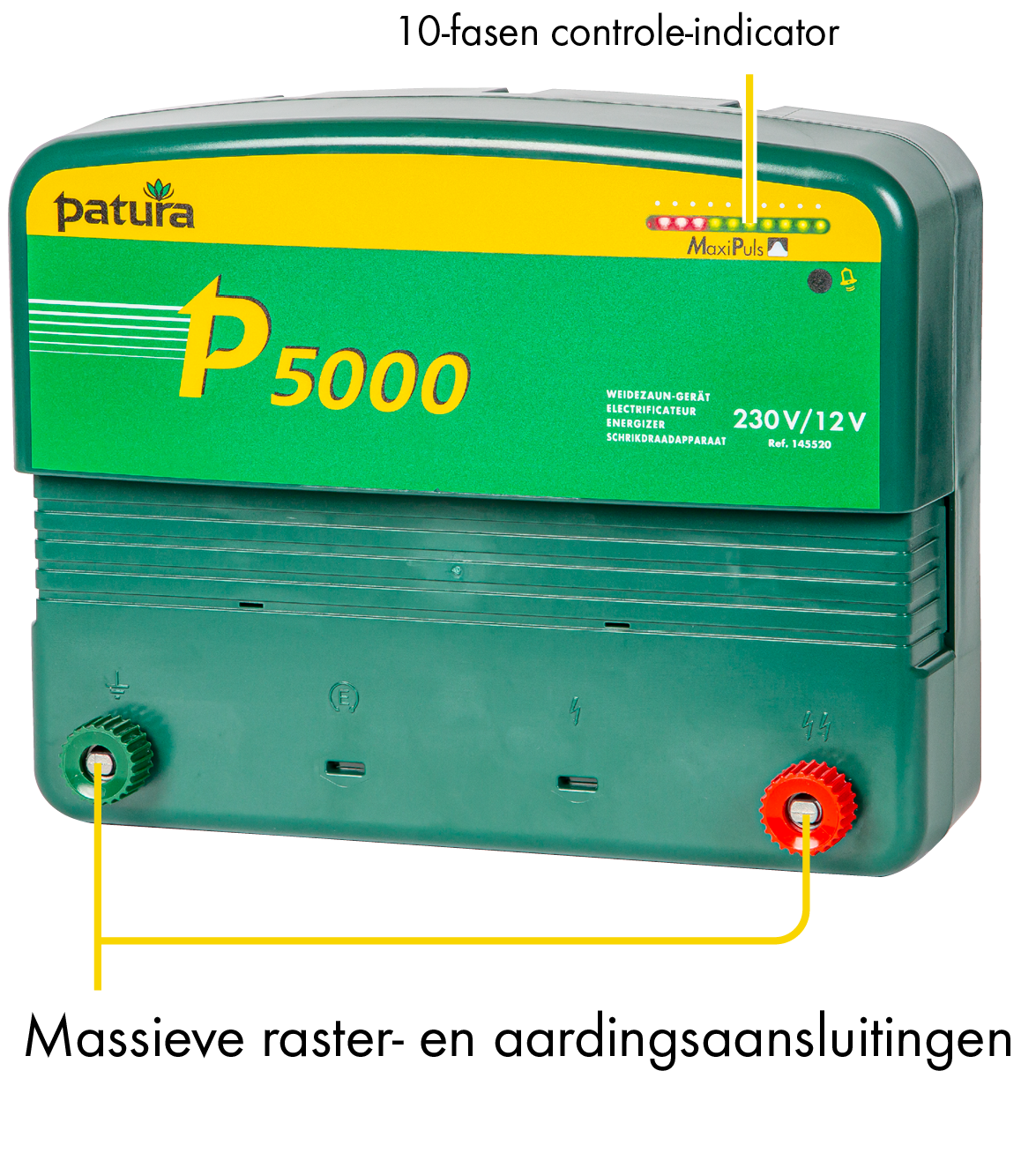 Patura P5000, combiapparaat 230V/12V met MaxiPlus-Technologie