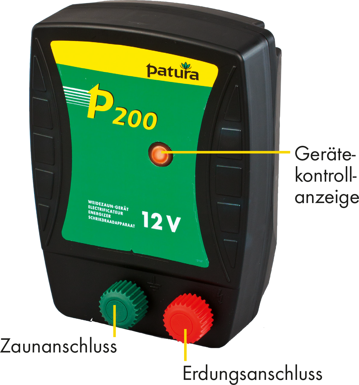 Patura P200, schrikdraadapparaat voor 12 V batterij