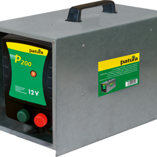 Patura P 200 schrikdraadapparaat, met geopende draagbox