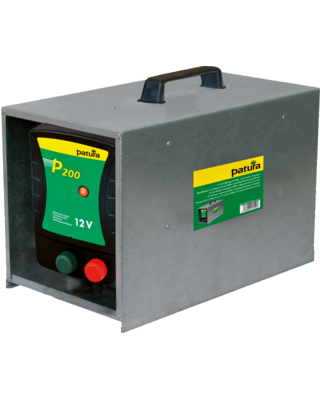 Patura P 200 schrikdraadapparaat, met geopende draagbox