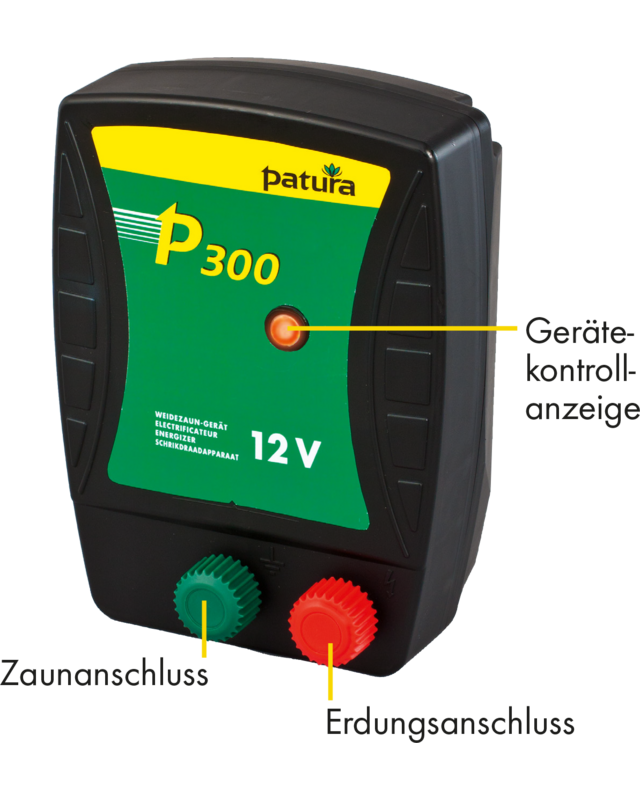 Patura P300, schrikdraadapparaat voor 12 V batterij