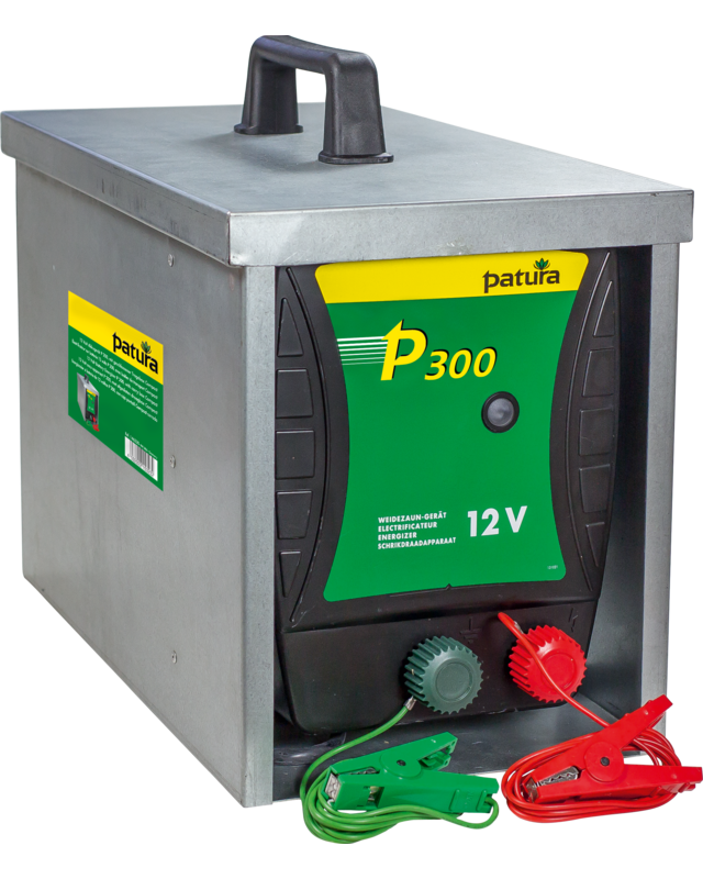 Patura P300, Schrikdraadapparat voor 12V accu met draagbox Compact