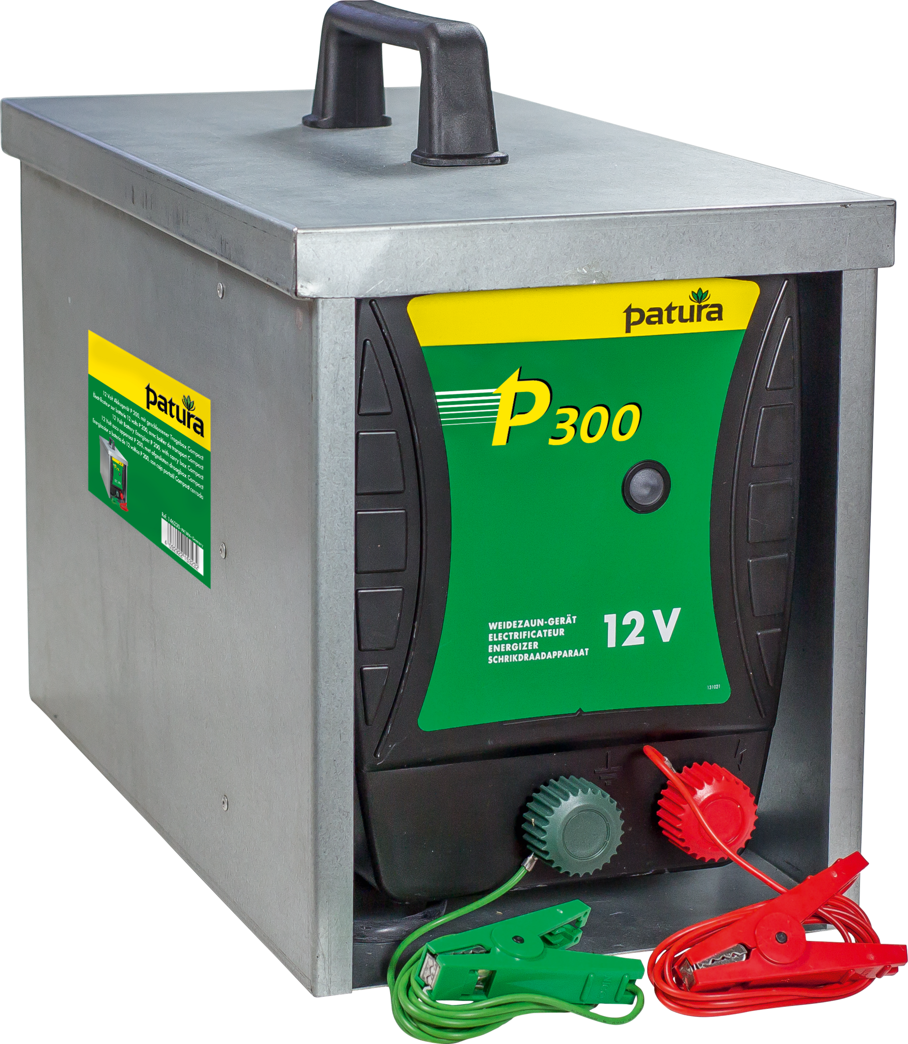 Patura P300, Schrikdraadapparat voor 12V accu met draagbox Compact