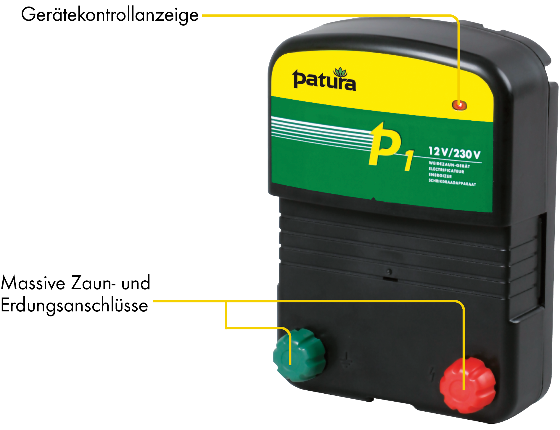 Patura P1 combiapparaat 230V/12V