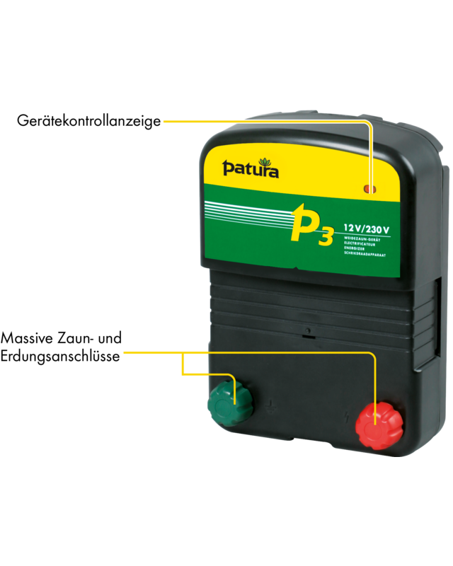 Patura P3 combiapparaat 230V/12V
