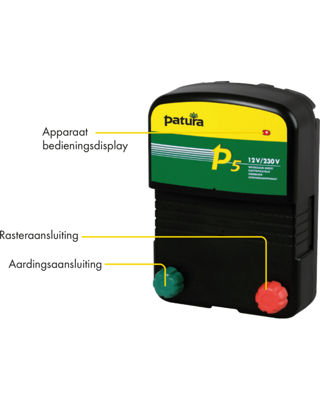 Patura P5 combiapparaat 230V/12V
