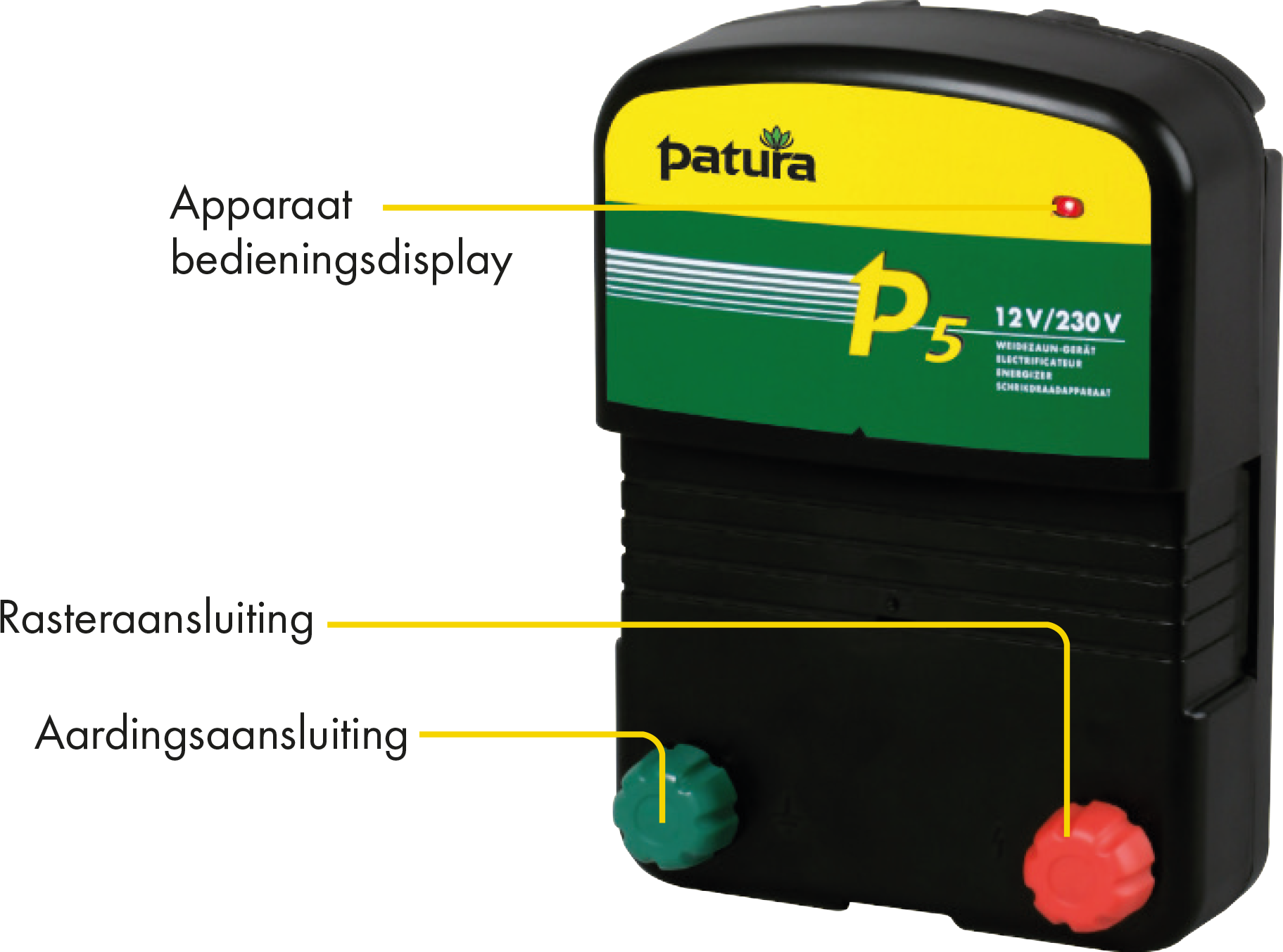 Patura P5 combiapparaat 230V/12V