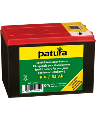 Patura Speciale batterij 9V/55Ah