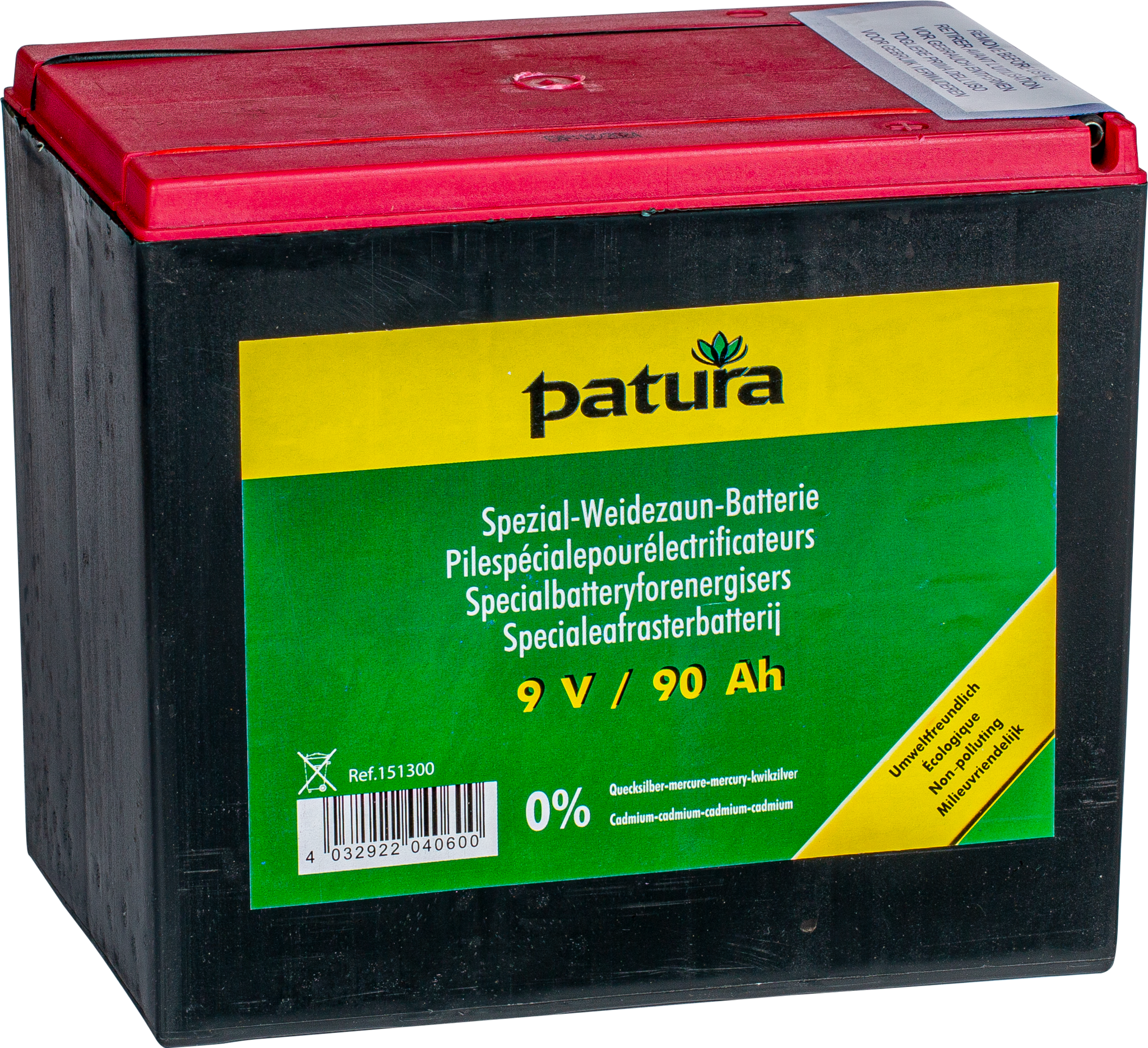 Patura Speciale batterij 9V/90Ah