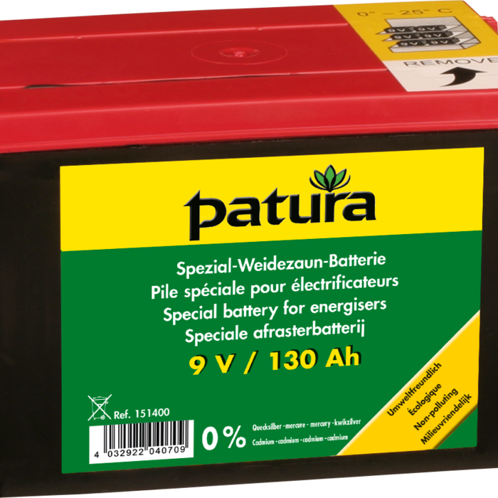 Patura Speciale batterij 9V/130Ah