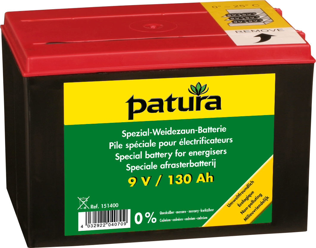 Patura Speciale batterij 9V/130Ah