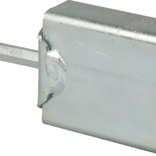 Patura Inschroefhulp, metaal, opening 16x43mm