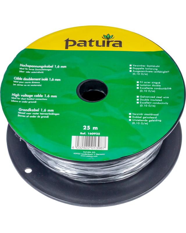 Patura Grondkabel 1,6mm, 25m bundel