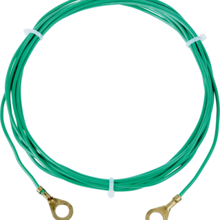 Patura Aardpen verbindingskabel, met ringogen 8 mm