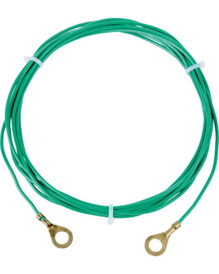 Patura Aardpen verbindingskabel, met ringogen 8 mm