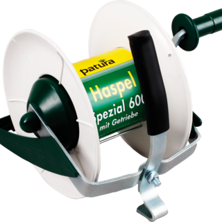 Patura Speciale haspel, tot 600m draad, met versnelling