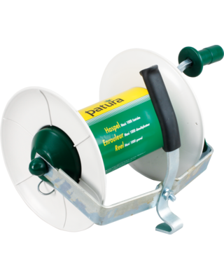 Patura Maxi haspel, tot 1000m draad, met versnelling