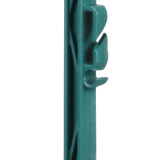 Patura Stijgbeugelpaal, 1,55m, 8 houders, rasterhoogte 1,35m, 10 stuks, groen