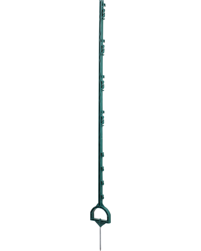 Patura Stijgbeugelpaal groen 1,55m 8draadh.10st