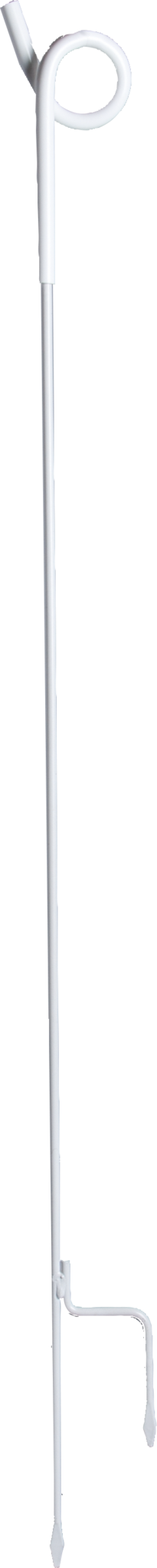 Patura Verenstaal paal met oogisolator, 1,07m, rasterhoogte 0,86m, 10 stuks