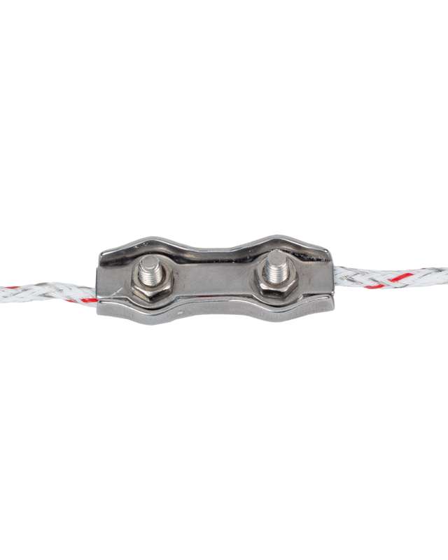 Patura kunsstofdraad dubbel, r.v.s. voor kunststofdraad tot 3,5 mm (5 stuk/pak)