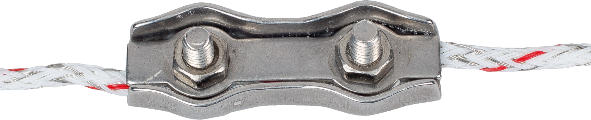 Patura kunsstofdraad dubbel, r.v.s. voor kunststofdraad tot 3,5 mm (10 stuk/pak)