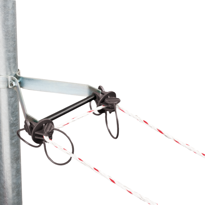 Patura Afstandsisolator poortset voor gelektrificeerde draad voor alle PATRUA weidepoorten