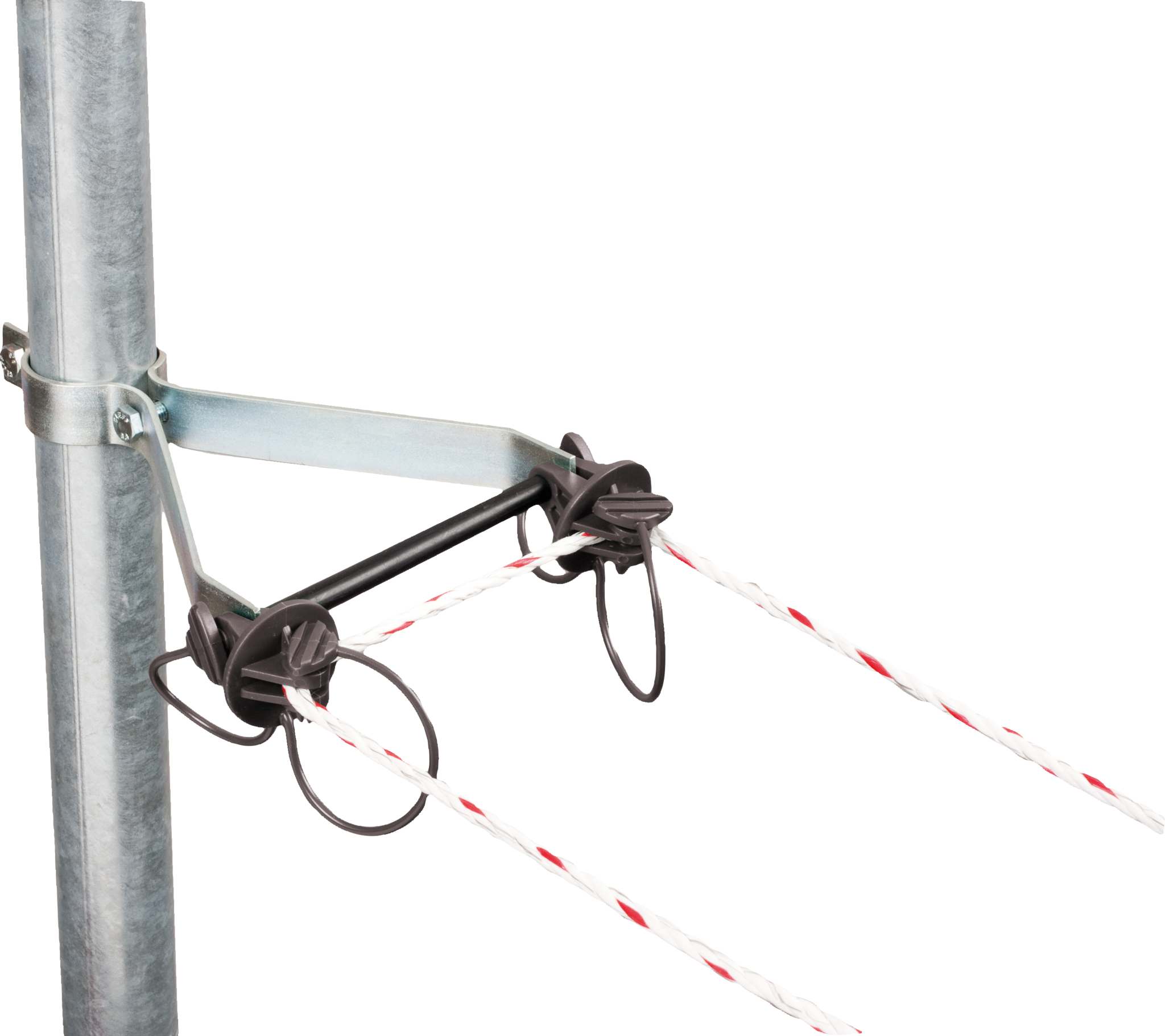 Patura Afstandsisolator poortset voor gelektrificeerde draad voor alle PATRUA weidepoorten