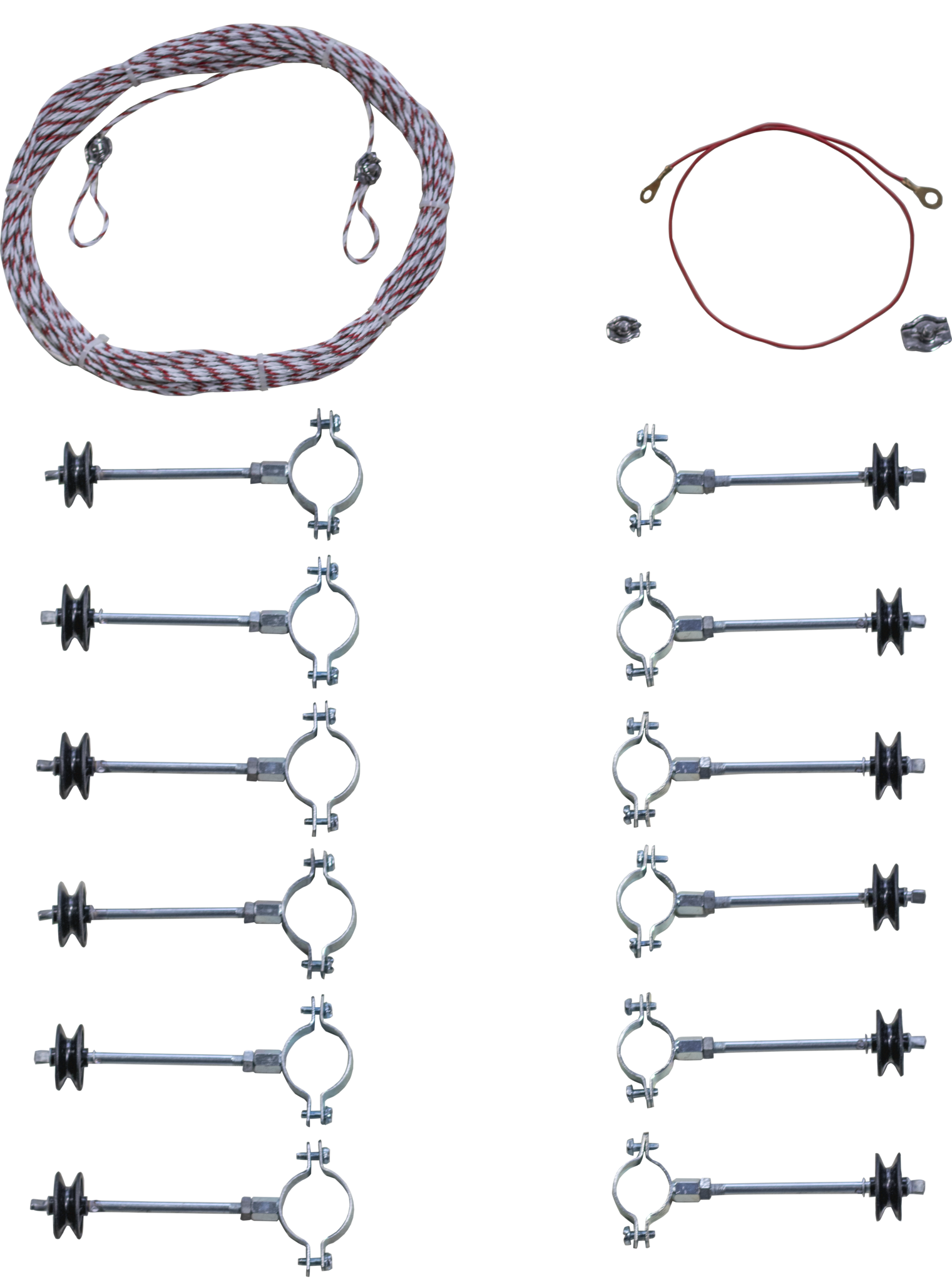 Patura Afstandsisolator-poortset kuddebeschermi voor verstelbare professionele schrikdra