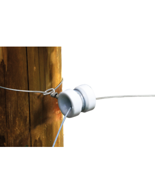 Patura Porselein hoekisolator, rond, 3 stuks