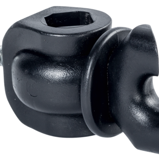 Patura Extra Ringisolator, voor palen tot Ø10mm, 25 stuks