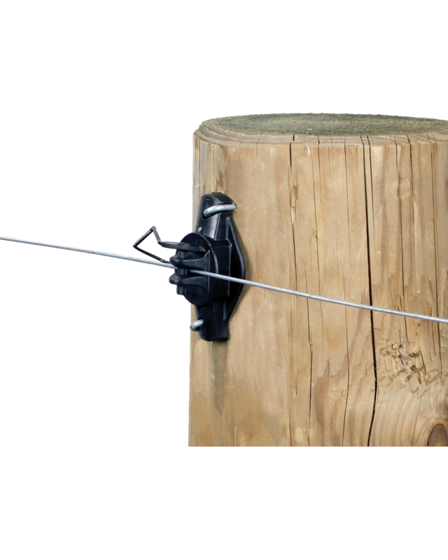 Patura Isolator met pin voor draad voor ratserdraden (25 stuk/ pak)