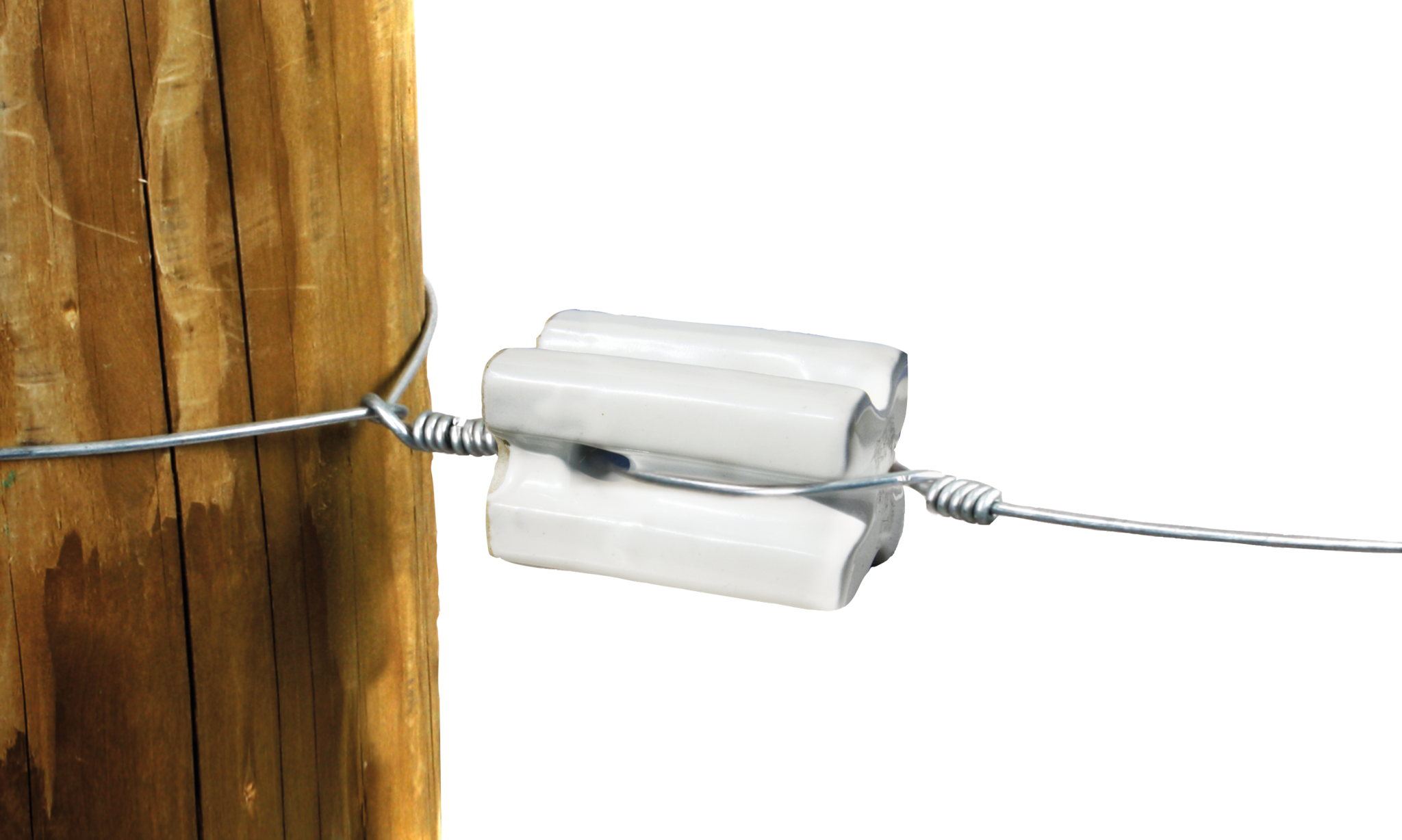 Patura Porselein trek/hoekisolator, vierk. 10st