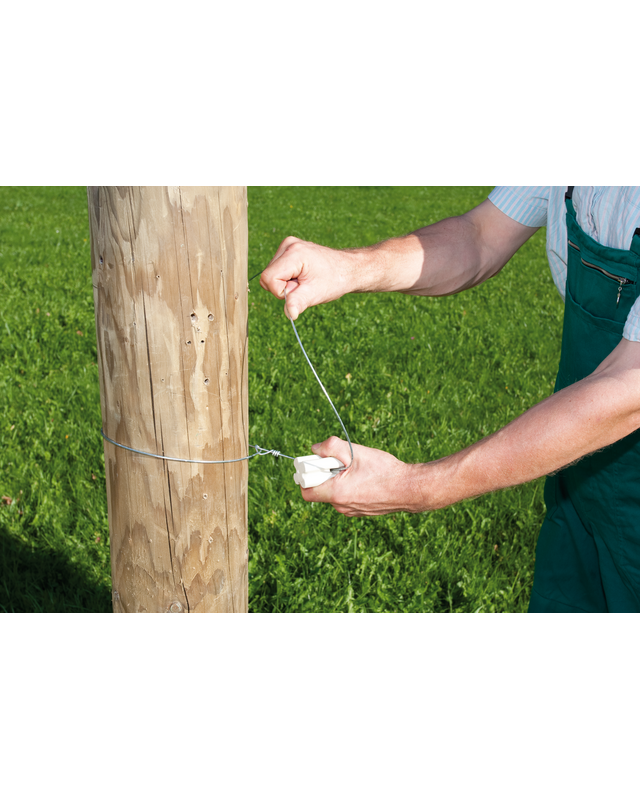 Patura Porselein trek/hoekisolator, vierk. 10st