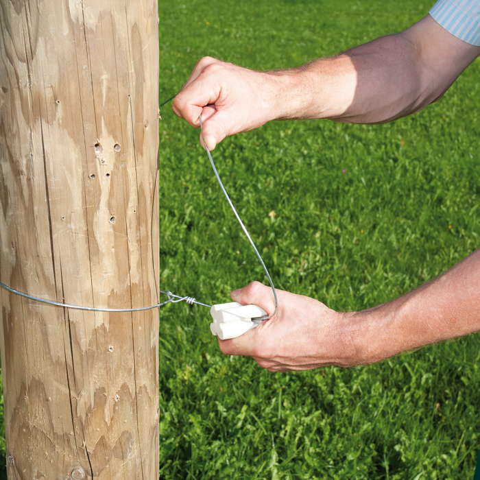 Patura Porselein trek/hoekisolator, vierk. 50st